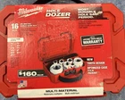 Milwaukee 49-22-4030 16 Piece Bi-metal Hole Saw Kit Multi-material 3/4" To 2-1/2 New. Price: $49.00.