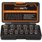 Rexbeti Impact Bolt & Nut Remover Set, 13 Pieces Extractor Tool With... New. Price: $40.00.
