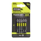 (5-PIECE) In. Diamond Grit Impact Drive Bits Ryobi Hex Shank PH2.FREE Shipping New. Price: $8.75.