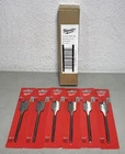Box Of Genuine Milwaukee 48-27-1001 1" 6" Flat Boring Bit New. Price: $26.99.