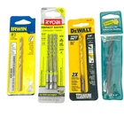 Pcs Assorted Irwin 81103, Ryobi AR2043, Dewalt DW1316, Dottie Drill Bits Open. Price: $19.97.