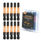 Toolant 3/16" Impact Head Allen Wrench Drill Bit Set 10PCS, 1/4 Hex-shank New. Price: $18.80.