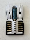 Makita B-27159 11PC Torsion Impact Gold Screwdriving Bit Tip Set Mag Holder Used. Price: $39.99.
