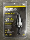 Klein Tools KTSB11 Double-fluted Step Drill Bit #11 (7/8" 1-1/8") New. Price: $28.99.
