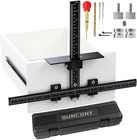 Cabinet Hardware Jig Aluminum Alloy,adjustable Drill Guide Template Tool ... New. Price: $87.89.