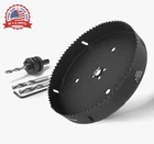 8 Inch Hole Saw With 1/2" Hex Shank Quick Change Arbor, Jtemgle Bi-metal New. Price: $35.98.