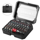 Arrow 59PCS 1/4" Screwdriver Bit Set S2 Steel Magnetic Holder & Storage Case New. Price: $23.99.