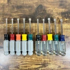 Craftsman 10 Pcs Nut Driver Set Sae & Metric -h- Made In Usa Color Code Mm Used. Price: $59.99.