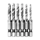 Pack Combination Drill And Tap Bit Set 6-32NC 8-32NC 10-32NC 10-24NC 12-24N... New. Price: $19.30.