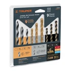 Truper JBMX-9 9-PIECE Drill Bit Set For Metal, Concrete And Wood New. Price: $11.66.