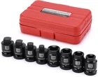 8 Pcs 1/2" Pipe Plug Socket Set, Sae, Cr-mo, Tapered Male Square Drive, Ch New. Price: $35.06.
