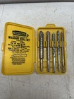 Nice Vtg Craftsman Piece 4 Long Carbide Tipped Masonry Drill Bit Set #67095 Used. Price: $15.00.