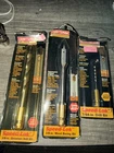 Sears Craftsman Usa Nos 3PC Speed Lok Zirconium Drill Bit Set Wood Bore 26285 New. Price: $15.00.