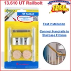 Zipbolt 13.610 Ut Railbolt, Connect Handrails To Staircase Fittings Newels. Price: $26.16.