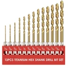 Macxcoip Hex Shank Drill Bit Set, Hss Titanium 13PCS, New. Price: $15.66.