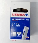 Lenox 30012 12L 3/4" Bi-metal Hole Saw Usa New. Price: $6.50.