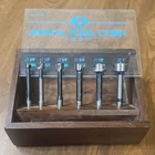 Amana Tool Corp. FO-600 Forstner Drill Bit Set 6PC 3/8-1IN W/ Wood Case Used. Price: $28.99.