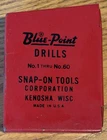Blue Point Snap-on Tools Drill Bit Set 60 Piece Usa 1 Broke. Used. Price: $81.18.
