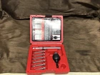 Craftsman Quick Connector Drill Countersinking & Screw Guide Set W/bits/case Used. Price: $19.99.