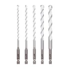 Milwaukee 48-20-8898 5PC. Shockwave Carbide Multi-material Drill Bits New. Price: $16.00.