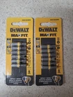 2PK Dewalt Maxfit Assorted Security Bit Set Pc DWA1SECMF6 Impact Rated New. Price: $16.99.