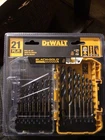New Factory Sealed Dewalt DWA1181 Black And Gold Drill Bit Set 21-PIECE. Price: $22.00.