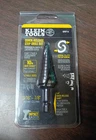 Klein Tools QRST14 Step Drill Bit 3/16"-7/8" Double Spiral Flute New. Price: $28.99.