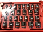 New Oem Milwaukee Black Sae Metric Impact Socket Set 48 22 8435 Packout Tool Box. Price: $239.95.