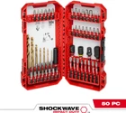 Milwaukee 48-32-4013 Shockwave Impact Duty Drill & Drive Set 50PC New. Price: $30.95.