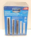 Century Drill And Tool Square Extractor For Broken Bolts Screws #73215 New. Price: $15.99.