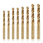 Cobalt Drill Bit Set, 8PCS 1/8" 3/16" 1/4" 3/8" M35 High Speed Steel Jobber L... New. Price: $44.13.