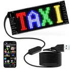"rayhome 7""X3"" Led Car Sign Flexible Bluetooth Usb Programmable Scrolling D... New. Price: $32.69.