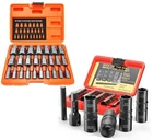 Xewea 31PCS Screw Extractor Set & Flip Lug Nut Socket Impact Tool Kit New. Price: $110.99.