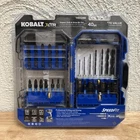 Kobalt Xtr Impact Screwdriver Bit Set 40 Piece 1/4 Hex With Speedfit New Sealed. Price: $19.99.