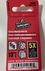 Vermont American 5/8" X 13" Masonry Drill Bit, 14050, Sealed Package New. Price: $8.00.