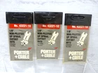 New Porter Cable 1/8" Spiral Cutout Pks Of (30 Total Bits) 43221-10. Price: $16.95.