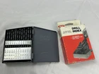 Nice Huot 200A60 Piece Jobber Drill Index, Wire Size #1 - #60 Case Used. Price: $58.79.