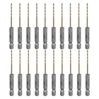 Cobalt Drill Bit SET,20 Pack 1/16 Inch High Speed Steel Hex Shank Jobber Dril... New. Price: $25.66.