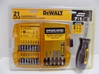 Dewalt 21 Piece Screwdriving Set + 7 Holder Grizzly Retired New Nos. Price: $18.70.