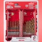 Milwaukee 48-89-4631 Shockwave Impact Duty Red Helix Titanium Drill Bit Set New. Price: $67.99.