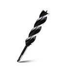 Wobllmx Auger Drill Bit For Wood, 1-1/5" 9", Hex Shank, Tri Flute Ship New. Price: $32.37.