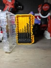 Dewalt Black And Gold Twist Drill Bit Set (10-PIECE) Used -missing 1/16". Price: $5.99.