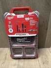Milwaukee 48-32-5156 Shockwave Impact Duty Driver Bit 100 Pcs New. Price: $58.00.