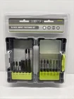 18-PC. Impact Bit Set, Plastic Case 256120 New. Price: $21.99.