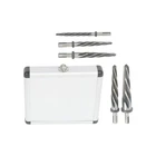 Hss M2 Pack 3/8", 1/2", 5/8", 3/4", 1" Taper Chucking Reamer Drill Bit Set New. Price: $79.58.