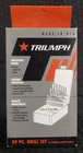 478525 - Triumph 29 Pc. Drill Set Folding Metal Index 99802 T17B Open. Price: $125.00.