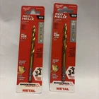 Milwaukee 9/32" Titanium Shockwave Drill Bit (48-89-4615) Two Paxk New. Price: $9.60.
