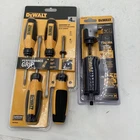 Dewalt DWAMRA14FT DWHT65200 Right Angle Attachment/screwdriver SET:(4PC.) New. Price: $40.50.