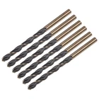 6PCS 5MM Nitride Titanium Coated High Speed Steel Hss Twist Drill Bits New. Price: $12.63.