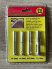 Diamond Grit Edge Drills / Hole Saws From The Amazing Tile And Glass Cutter New. Price: $14.99.